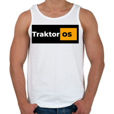 PRINTFASHION Traktoros pornhub - Férfi atléta - Fehér