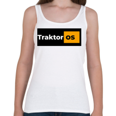 PRINTFASHION Traktoros pornhub - Női atléta - Fehér
