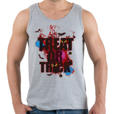 PRINTFASHION Treat or Trick - Férfi atléta - Sport szürke atléta, trikó