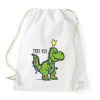 PRINTFASHION Tree-rex - Sportzsák, Tornazsák - Fehér