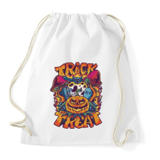 PRINTFASHION Trick or treat halloween - Sportzsák, Tornazsák - Fehér tornazsák
