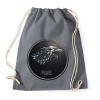 PRINTFASHION Trónok harca: Stark ház - Sportzsák, Tornazsák - Grafitszürke