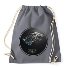 PRINTFASHION Trónok harca: Stark ház - Sportzsák, Tornazsák - Grafitszürke tornazsák