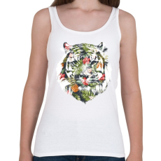 PRINTFASHION Tropical tiger - Női atléta - Fehér