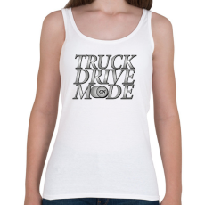PRINTFASHION Truck drive mode - Női atléta - Fehér