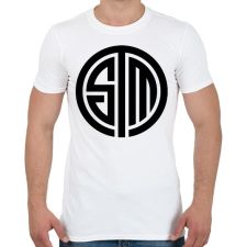 PRINTFASHION Tsm logo - Férfi póló - Fehér férfi póló