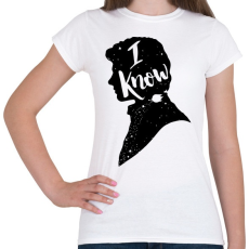 PRINTFASHION Tudom... - Női póló - Fehér