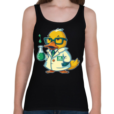 PRINTFASHION Tudós gumikacsa - Női atléta - Fekete