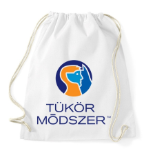 PRINTFASHION TukorModszerLogo-1095x960 - Sportzsák, Tornazsák - Fehér tornazsák