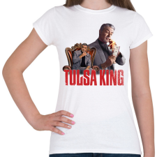 PRINTFASHION Tulsa King - Női póló - Fehér női póló