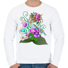 PRINTFASHION tünde1 - Férfi pulóver - Fehér