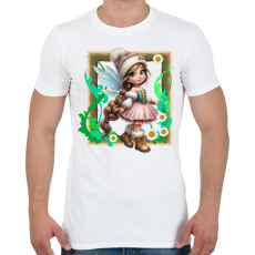 PRINTFASHION Tündér - Férfi póló - Fehér