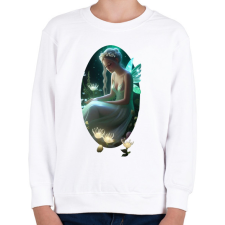 PRINTFASHION Tündér - Gyerek pulóver - Fehér gyerek pulóver, kardigán