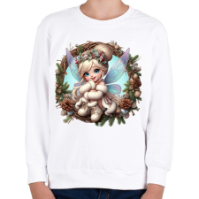PRINTFASHION Tündér - Gyerek pulóver - Fehér gyerek pulóver, kardigán