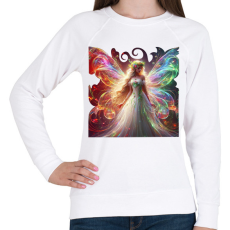 PRINTFASHION Tündér - Női pulóver - Fehér