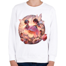 PRINTFASHION Tündérek - Gyerek pulóver - Fehér