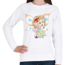PRINTFASHION Tündibündi - Női pulóver - Fehér