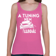 PRINTFASHION Tuning - Női atléta - Rózsaszín