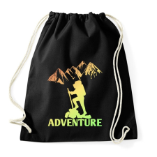 PRINTFASHION túrázás - Sportzsák, Tornazsák - Fekete tornazsák