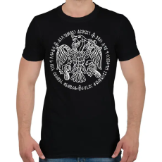 PRINTFASHION Turul - Férfi póló - Fekete