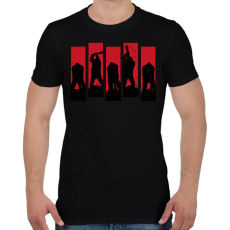 PRINTFASHION Twd Negan - Férfi póló - Fekete