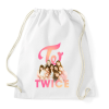 PRINTFASHION TWICE - Sportzsák, Tornazsák - Fehér