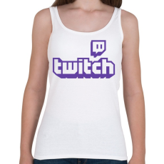 PRINTFASHION Twitch - Női atléta - Fehér