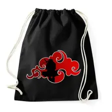 PRINTFASHION Uchiha Itachi - Sportzsák, Tornazsák - Fekete tornazsák