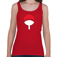 PRINTFASHION Uchiha jel - Női atléta - Cseresznyepiros női trikó