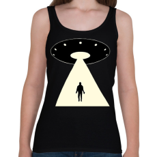 PRINTFASHION UFO - Női atléta - Fekete