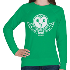 PRINTFASHION UHU  - Női pulóver - Zöld