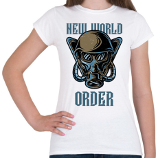 PRINTFASHION ÚJ VILÁGREND - Női póló - Fehér