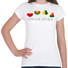 PRINTFASHION Ultisok Klubja logo - Női póló - Fehér