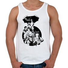 PRINTFASHION Umbrella Academy - Férfi atléta - Fehér atléta, trikó