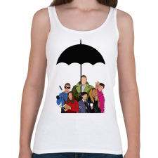PRINTFASHION Umbrella Academy - Női atléta - Fehér női trikó