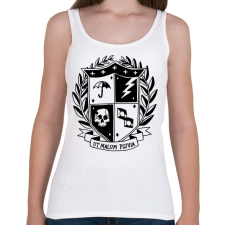 PRINTFASHION Umbrella academy shield - Női atléta - Fehér női trikó