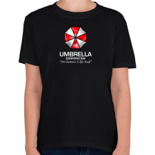 PRINTFASHION Umbrella Corp. - Gyerek póló - Fekete gyerek póló