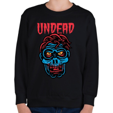 PRINTFASHION Undead - Gyerek pulóver - Fekete gyerek pulóver, kardigán