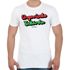 PRINTFASHION UNGARISCHE TSCHÁRDA ORIGINAL - Férfi póló - Fehér férfi póló