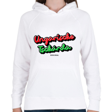 PRINTFASHION UNGARISCHE TSCHÁRDA ORIGINAL - Női kapucnis pulóver - Fehér női pulóver, kardigán