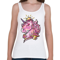 PRINTFASHION Unikornis gombákkal - Női atléta - Fehér