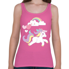 PRINTFASHION Unikornis imádat - Női atléta - Rózsaszín