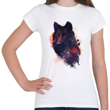 PRINTFASHION Universal wolf - Női póló - Fehér női póló