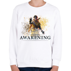 PRINTFASHION Unknown 9 Awakening - Gyerek pulóver - Fehér