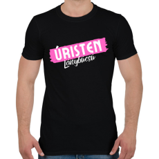 PRINTFASHION Úristen Lánybúcsú - Férfi póló - Fekete