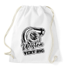 PRINTFASHION Úristen Very Big - Sportzsák, Tornazsák - Fehér