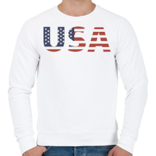 PRINTFASHION usa - Férfi pulóver - Fehér férfi pulóver, kardigán