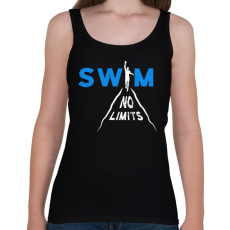 PRINTFASHION Úszás - Női atléta - Fekete