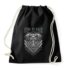 PRINTFASHION Utak királya - Sportzsák, Tornazsák - Fekete tornazsák