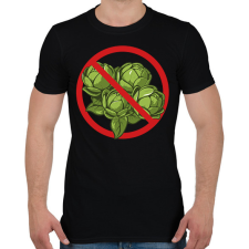 PRINTFASHION Utálom a kelbimbót - Férfi póló - Fekete férfi póló